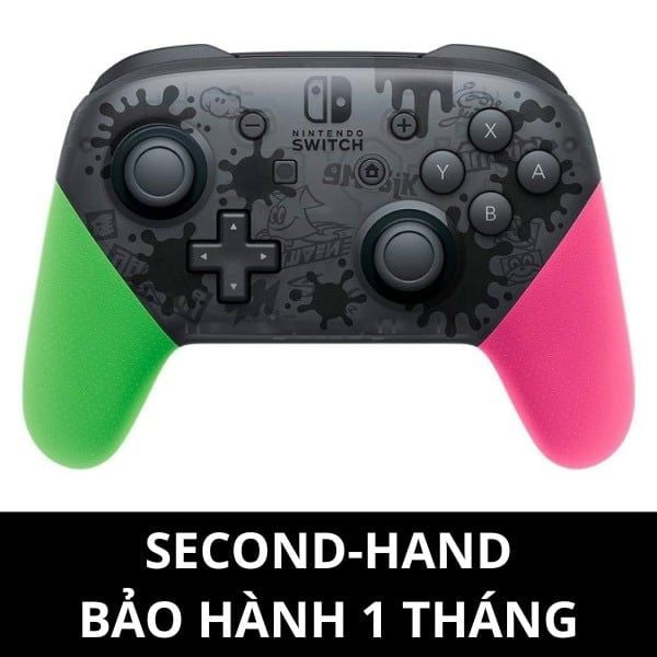  Tay cầm Nintendo Switch Pro Controller Splatoon 2 Edition [second-hand] 