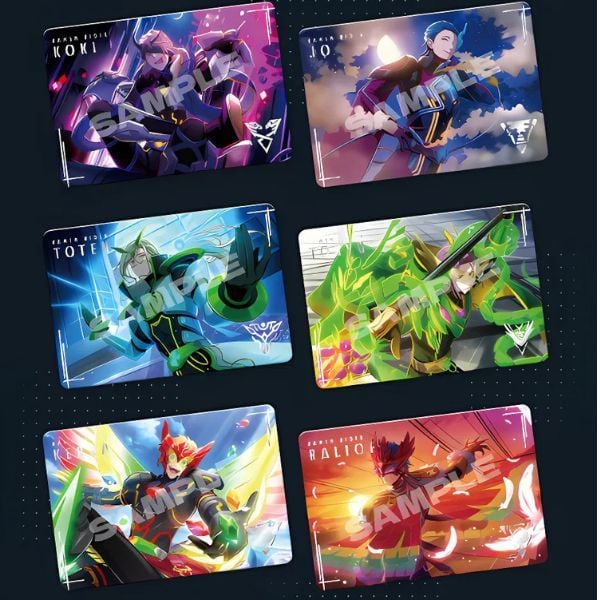  Thẻ Sưu Tập Carddass Kamen Rider - Ride Kamens Metal Card Collection 
