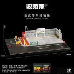 Diorama 1:64 Bãi đậu xe Nhật Bản SCJ82035