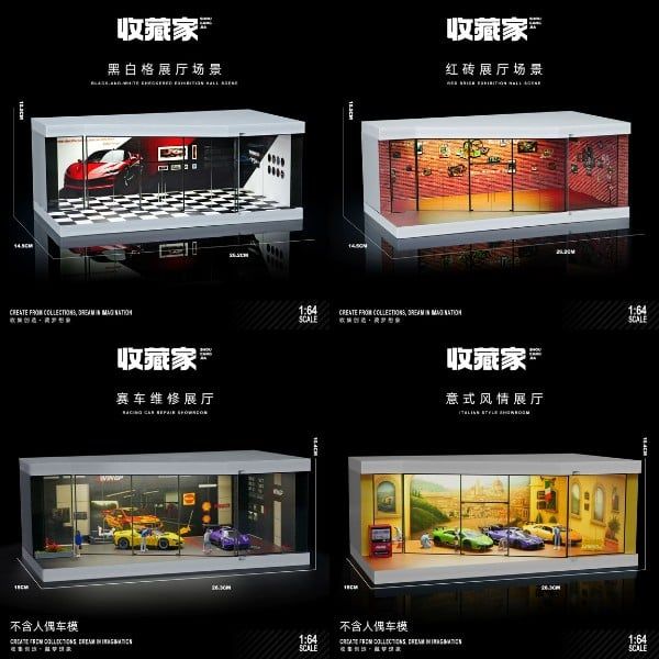  Diorama 1:64 Showroom xe SCJ73441 
