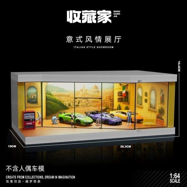  Diorama 1:64 Showroom xe SCJ73441 