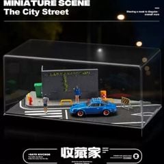 Diorama 1:64 Kèm Hộp Trưng Bày - Góc Đường 82003