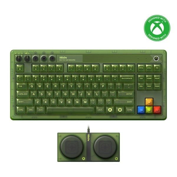 nShop bán 8Bitdo Retro 87 Mechanical Keyboard Xbox Edition bản quyền chính hãng chất lượng cao