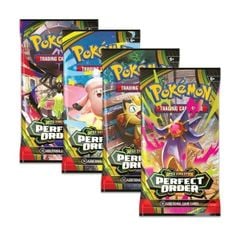 Thẻ bài Pokemon TCG ME03 Perfect Order Booster Pack tiếng Anh
