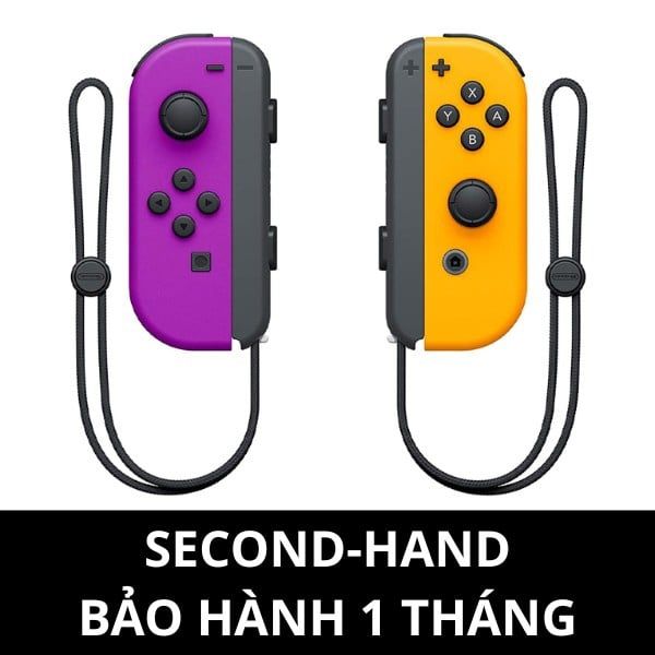  Joy-Con Neon Purple + Neon Orange [second-hand] cho Nintendo Switch 