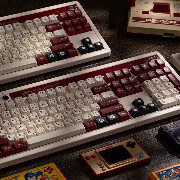  Bàn Phím Cơ 8BitDo Retro 108 Mechanical Keyboard 