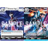  Ultraman Card Game Ultra Deck 01 Ultraman Tiga & Ultraman Blazar UD01 