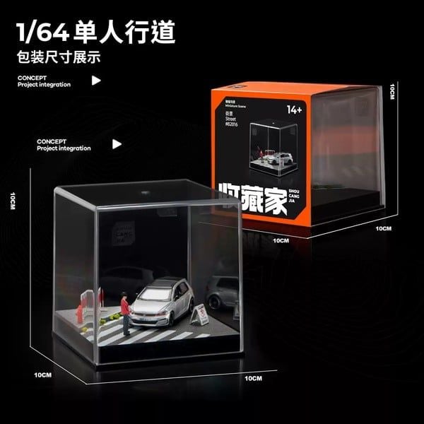 nShop bán Tiểu cảnh Diorama 1:64 Kèm Hộp Trưng Bày - Vạch Đi Bộ 82016 giá tốt chất lượng cao