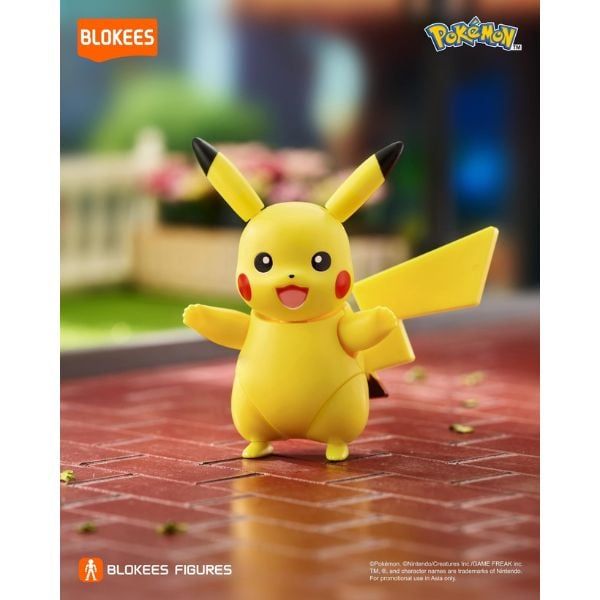  Mô Hình Blokees Pokemon Classic Ver S Pikachu 74001 