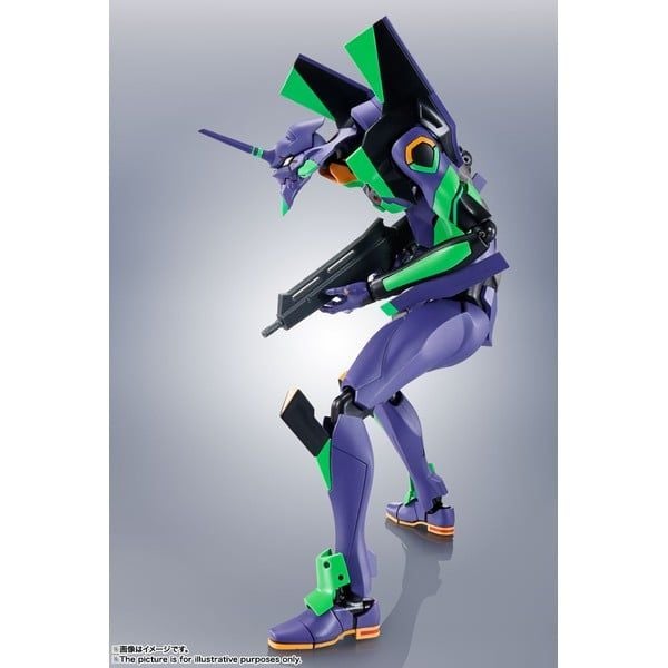  Evangelion EVA-01 + Cassius's Spear Renewal Color Edition - Robot Spirits Side EVA 