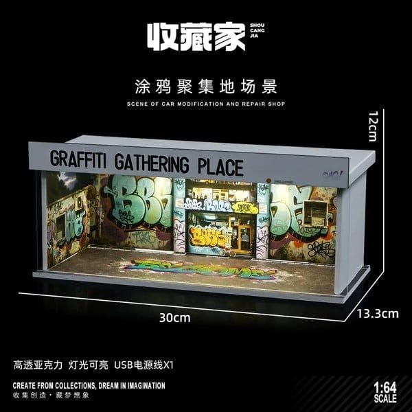  Diorama 1:64 Nhà xưởng SCJ82026 
