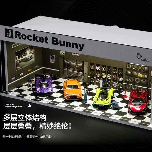  Diorama 1:64 Nhà xưởng SCJ82026 
