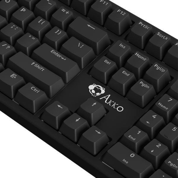  Bàn phím cơ AKKO 3108 SR Black Shine Through Akko Pink 