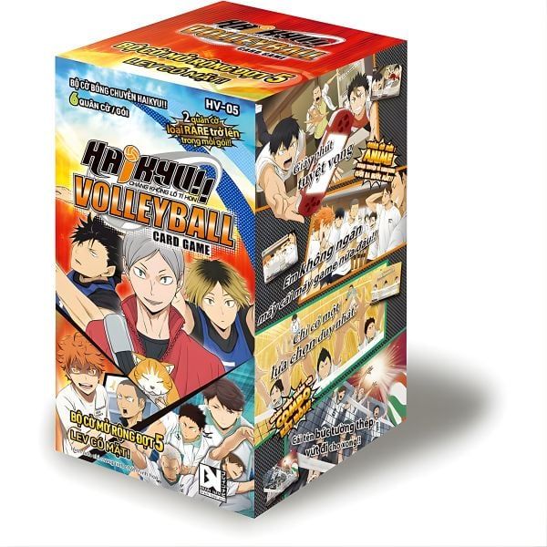  HV-05 Bài Bóng Chuyền Haikyu!! Bộ Cờ Mở Rộng Đợt 5 Lev Có Mặt! 