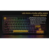  Bàn phím cơ AKKO 5075 V3 Black Gold 