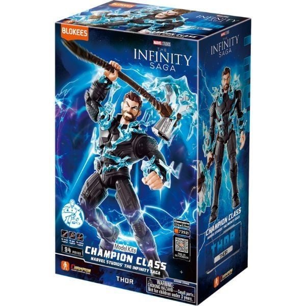  Mô Hình Blokees Marvel Hero Champion Class 02 Thor 73921 
