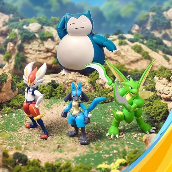  Mô Hình Blokees Pokemon Classic Ver L Snorlax 74106 