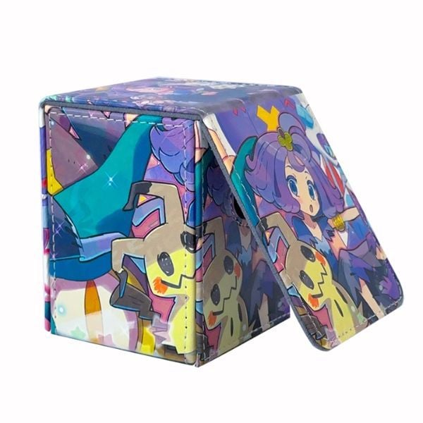 nShop bán Hộp Đựng Bài Pokemon TCG Da PU Cao Cấp Acerola và Mimikyu giá tốt chất lượng cao