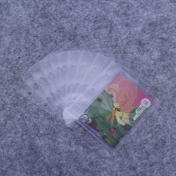  Trang đơn đựng bài Pokemon One Piece Card Bo Góc - 1 ô x 20 tờ 