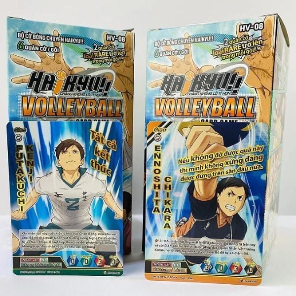  HV-08 Bài Bóng Chuyền Haikyu!! Bộ Cờ Mở Rộng Đợt 8 Đối Thủ Định Mệnh 