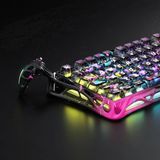  Bàn phím cơ GravaStar Mercury V75 Pro 75% Hall Effect Magnetic Switch Gaming Keyboard - Neon Graffiti 