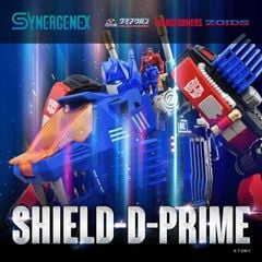 Transformers x Zoids x Diaclone Shield D-Prime - Synergenex T-Spark