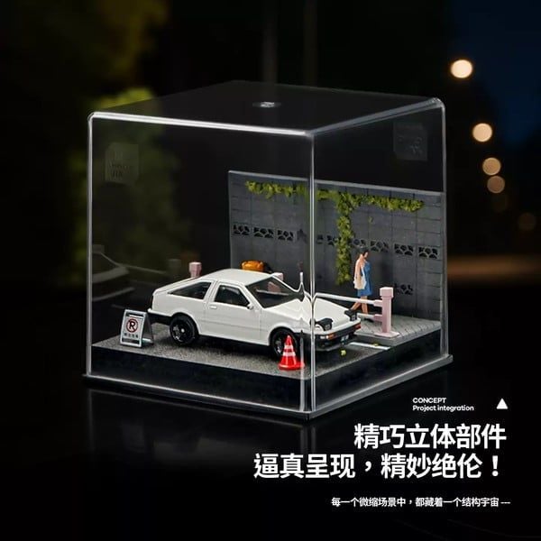  Diorama 1:64 Lan can đường phố SCJ82013-A 