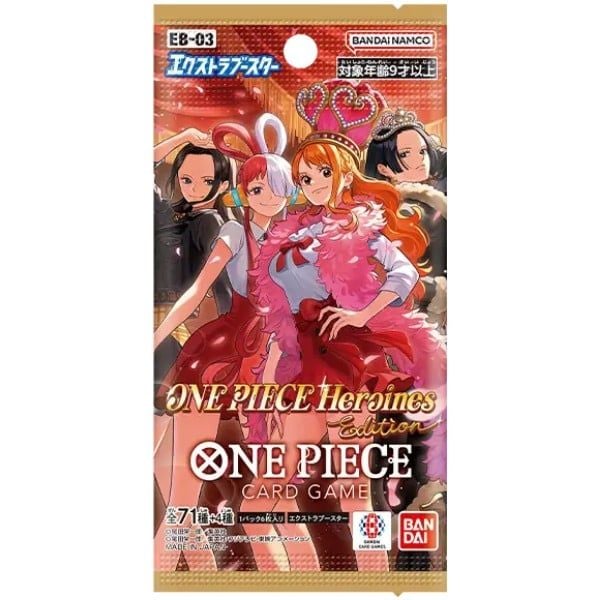 nShop bán One Piece Extra Booster EB-03 One Piece Heroines Edition JAP bản quyền chính hãng Bandai Nhật