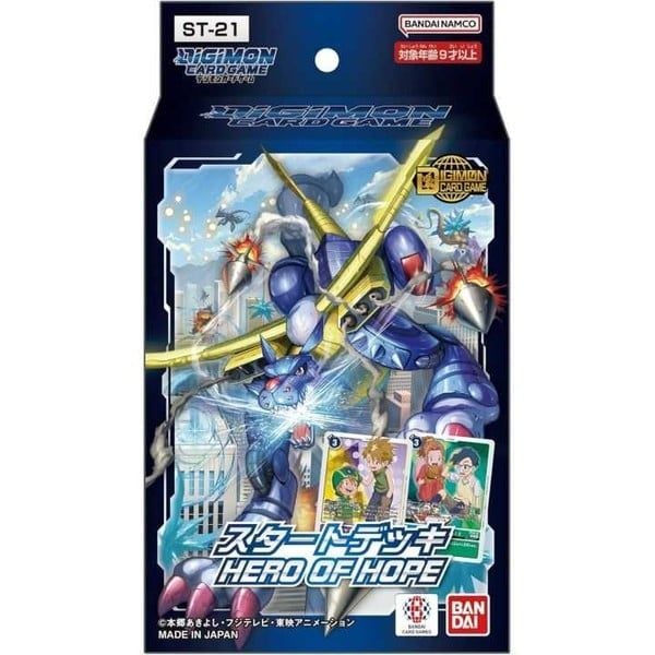 nShop bán Digimon Card Game ST-21 Hero of Hope Starter Deck bản quyền chính hãng Bandai Nhật