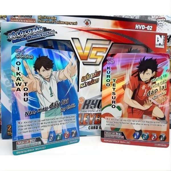 Bài Bóng Chuyền Haikyu!! Bộ Cờ Cơ Bản - Phiên Bản Kỳ Phùng Địch mua chính hãng tại nShop