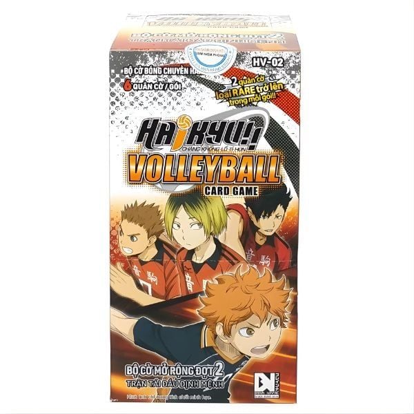 HV-02 Bài Bóng Chuyền Haikyu!! Bộ Cờ Mở Rộng Đợt 2 Trận Tái Đấu Định Mệnh chính hãng tại nShop