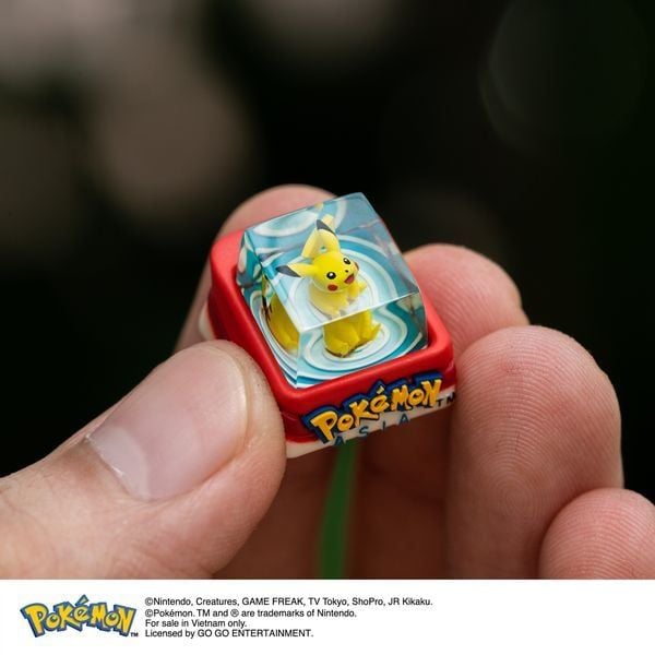  Pokemon Artisan Keycap Pikachu SEM Profile - Dwarf Factory 