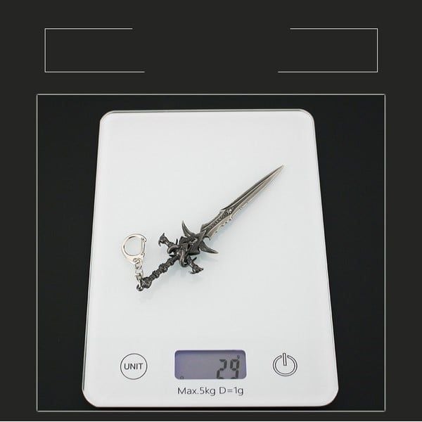  Móc khóa kiếm Warcraft Frostmourne 