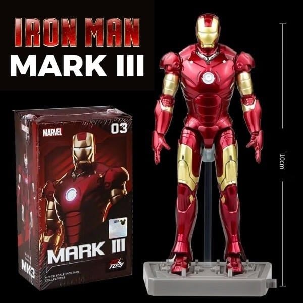 Đồ chơi Mô hình Marvel - Iron Man MK3 (4 Inch) - ZD Toys - ZM21