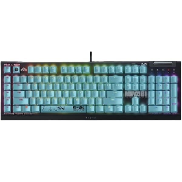 Bàn phím cơ Razer BlackWidow V4 X Zenless Zone Zero Edition chính hãng nShop