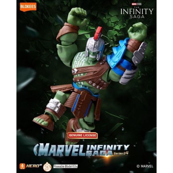  Mô Hình Blokees Figures Marvel Infinity SAGA Galaxy Version 04 Blind Box 81114 