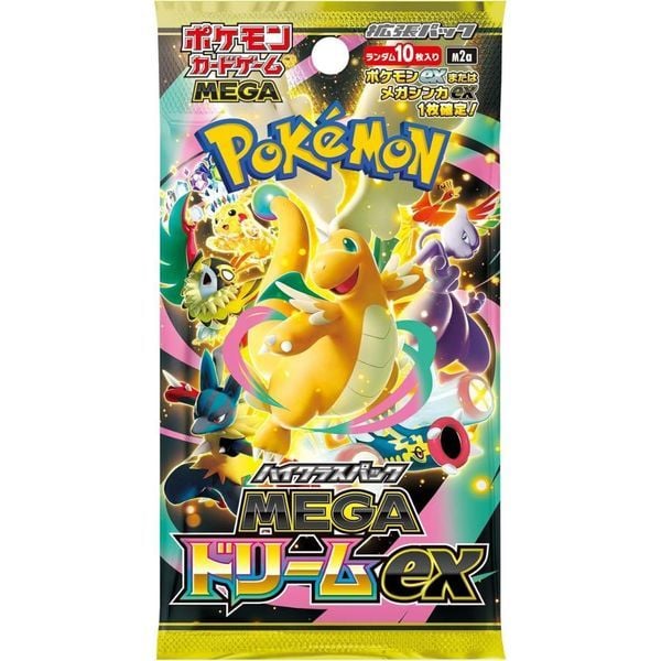  Thẻ bài Pokemon TCG M2a Mega Dream ex Booster Pack Tiếng Nhật 