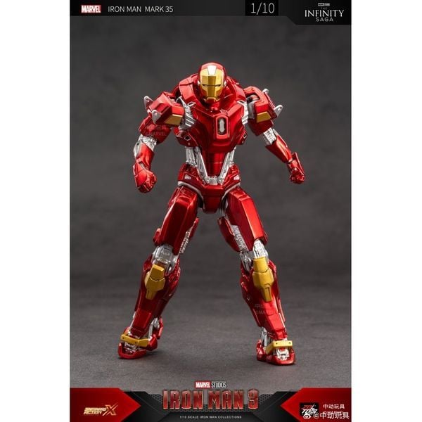  Mô hình Marvel - Iron Man MK35 - ZD Toys - ZM68 