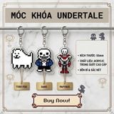  Móc khóa Undertale 