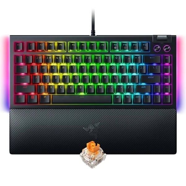  Bàn phím cơ Razer BlackWidow V4 75% RGB Hotswap - Razer Switch Orange 