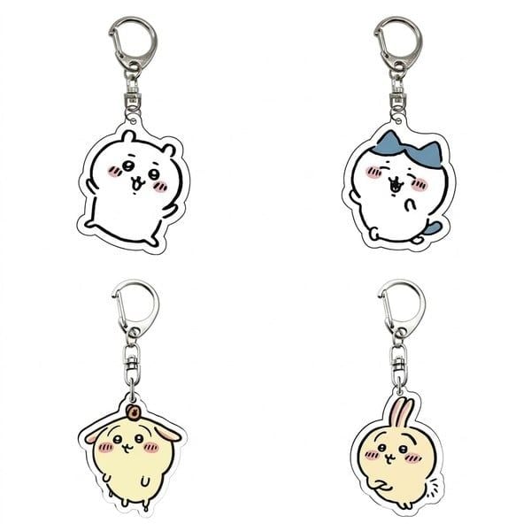  Móc khóa nhựa acrylic Chiikawa Something Small and Cute 