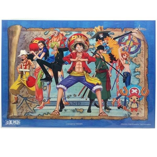  Poster One Piece - Nhóm Mũ Rơm sẵn sàng đến New world 