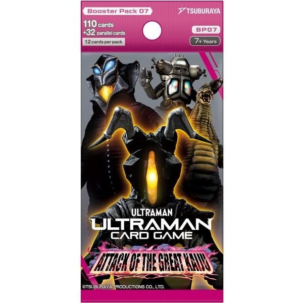 nShop bán Ultraman TCG Booster Pack 07 Attack of the Great Kaiju BP07 bản quyền chính hãng Tsuburaya