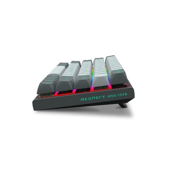  Bàn Phím Cơ Gaming E-YOOSO HZ61 RGB USB 61 Phím Grey - Red Magnetic Switch 