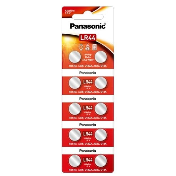 nShop bán Pin nút áo Panasonic LR44 (vỉ 2 viên) chính hãng giá tốt chất lượng cao