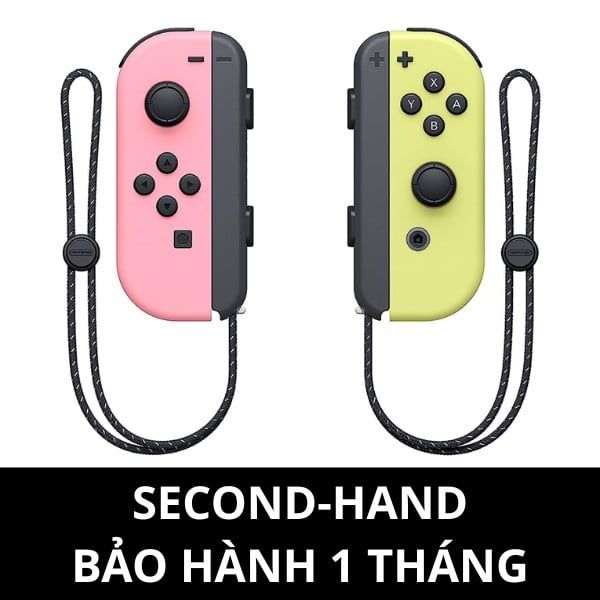  Joy-Con Pastel Pink + Pastel Yellow [second-hand] cho Nintendo Switch 
