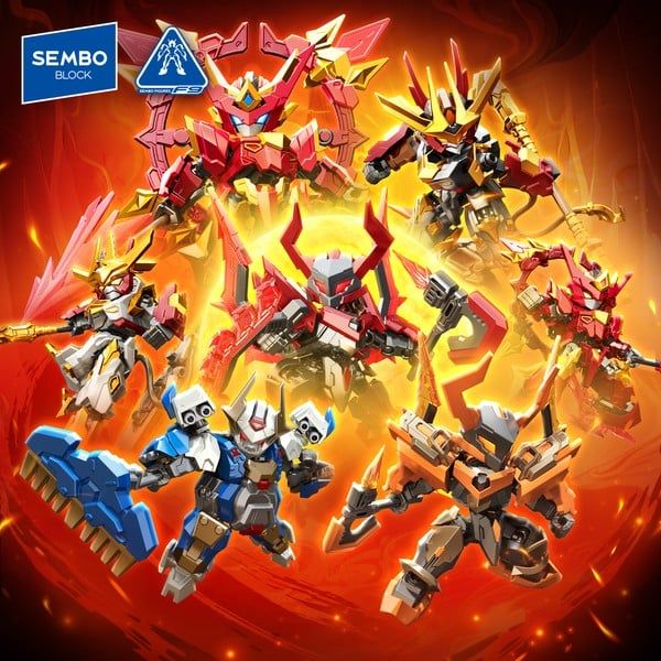  Sembo Block 900037 Hộp Mù Đại Chiến Tây Du 