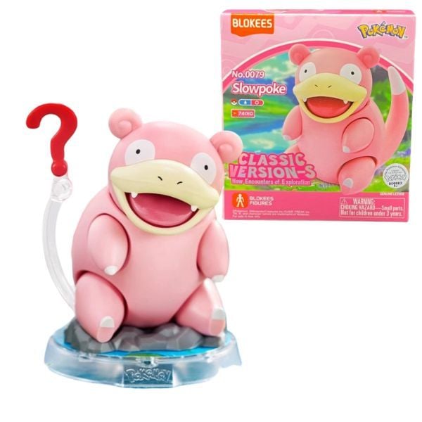 Mô hình lắp ráp Blokees Pokemon Classic Ver S Slowpoke 74010 xứng đáng có mặt trên bàn trưng bày của bạn