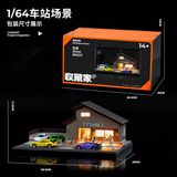  Diorama 1:64 Sân ga Nhật Bản SCJ82027-A 