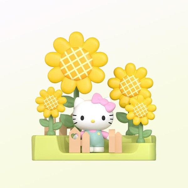  Hộp Mù Blokees Daadoos Sanrio Dream Series Hello Kitty Springtime Adventures 73591 